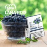 LANA煙彈 藍莓口味，濃郁藍莓果香清新順口