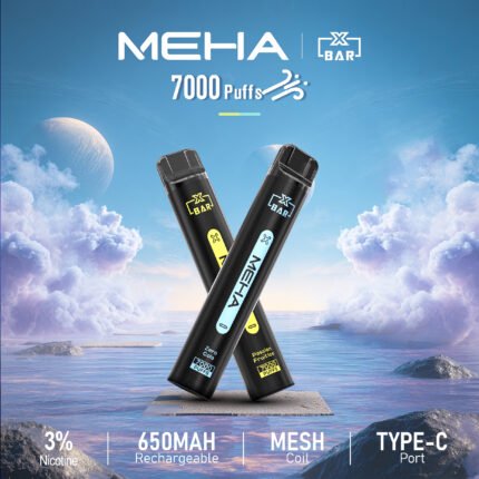 MEHA VBar 7000口 魅嗨小黑條一次性電子煙｜16種口味現貨