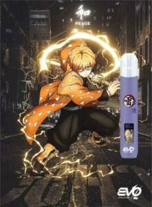 EVO鬼滅之刃原廠主機 卡通動漫聯名款 2檔調節 通用一代煙彈