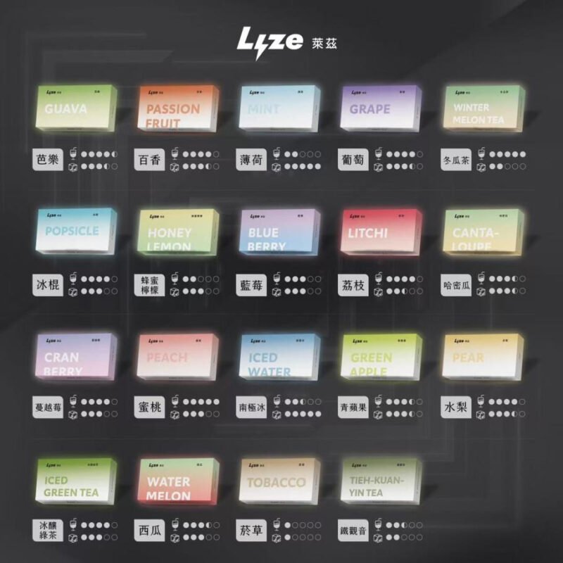Lyze 萊茲 電子煙彈 10000口(東京魔盒通用)|口感超越 煙霧量大